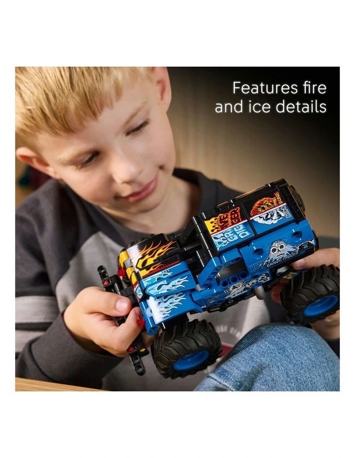 Technic Monster Jam Grave Digger Fire and Ice 42219 image 5