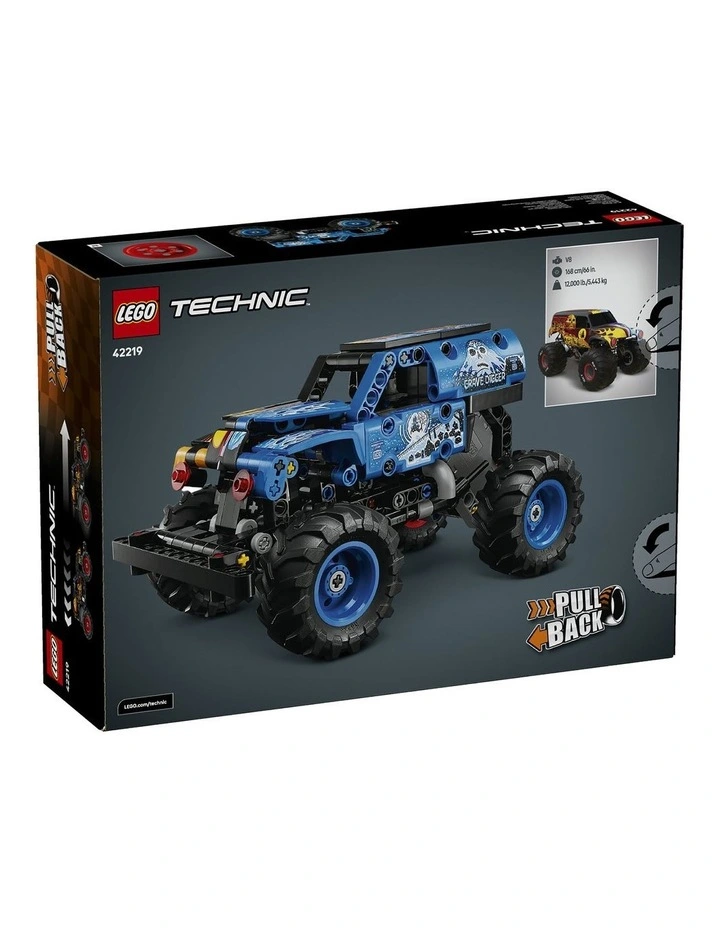 Technic Monster Jam Grave Digger Fire and Ice 42219 image 7