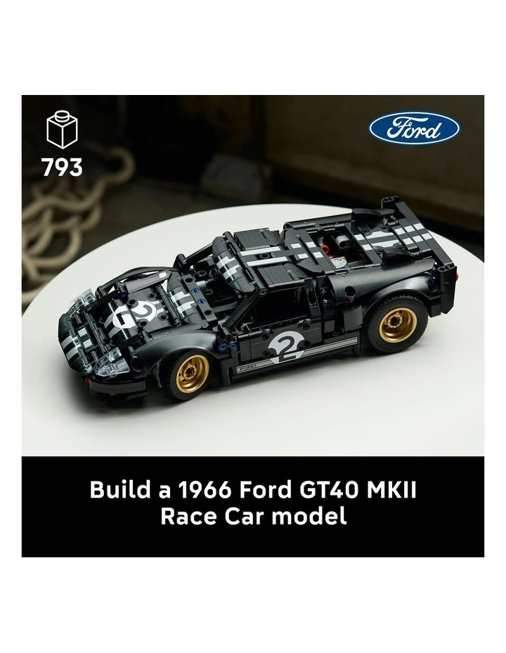 Technic 1966 Ford GT40 MKII Race Car 42223 image 2