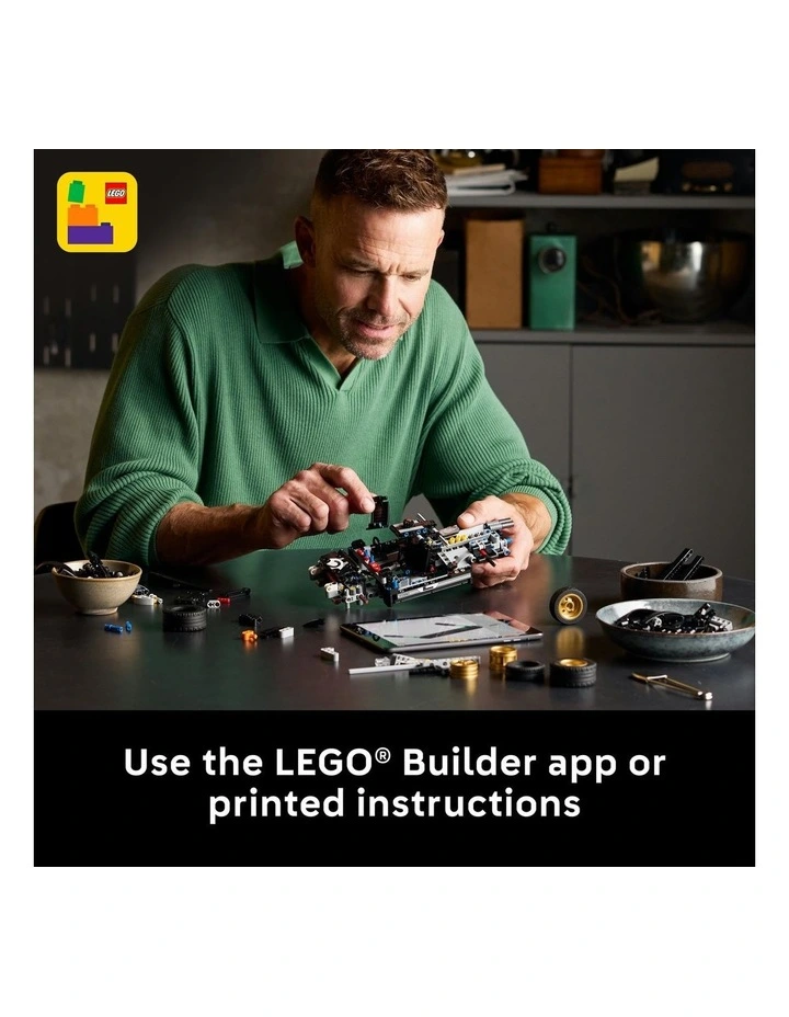 Technic 1966 Ford GT40 MKII Race Car 42223 image 6