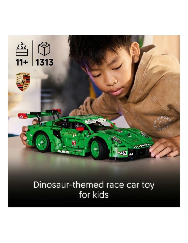 Technic Porsche 911 GT3 R REXY AO Racing Car 42224 image 2