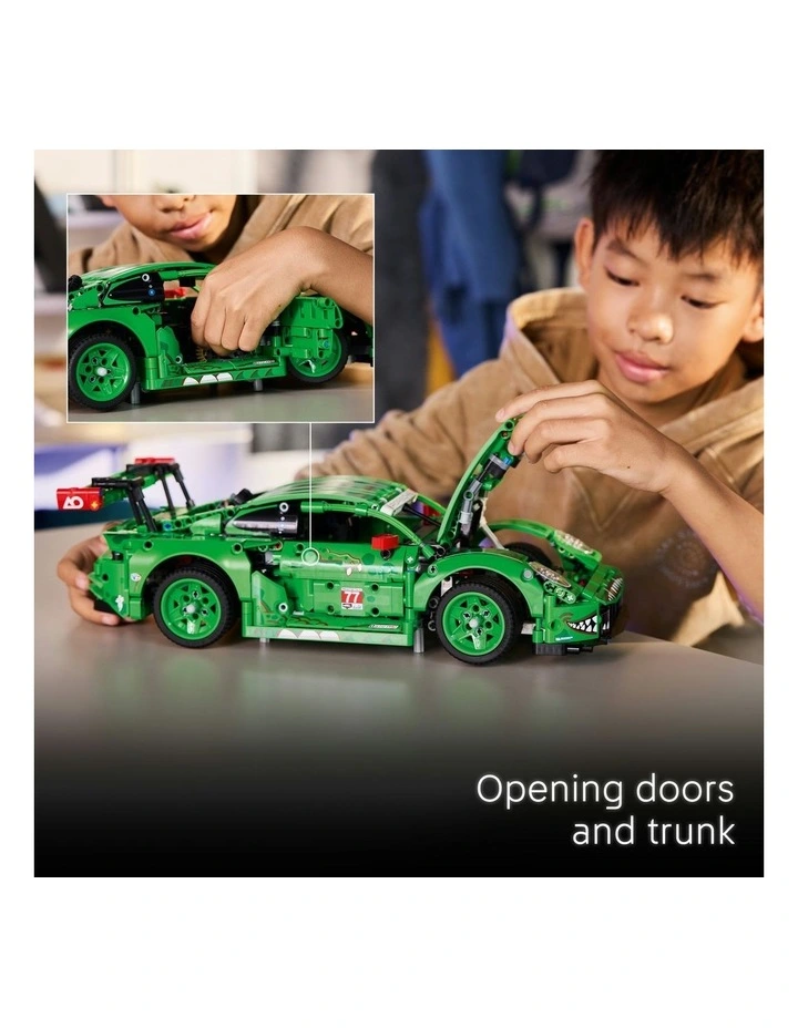 Technic Porsche 911 GT3 R REXY AO Racing Car 42224 image 5