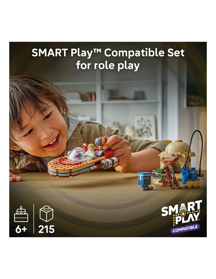 Star Wars Tm Smart Play Luke's Landspeeder 75420 image 2