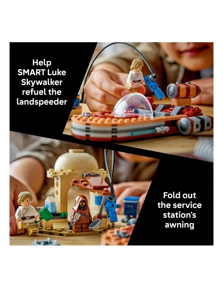 Star Wars Tm Smart Play Luke's Landspeeder 75420 image 3