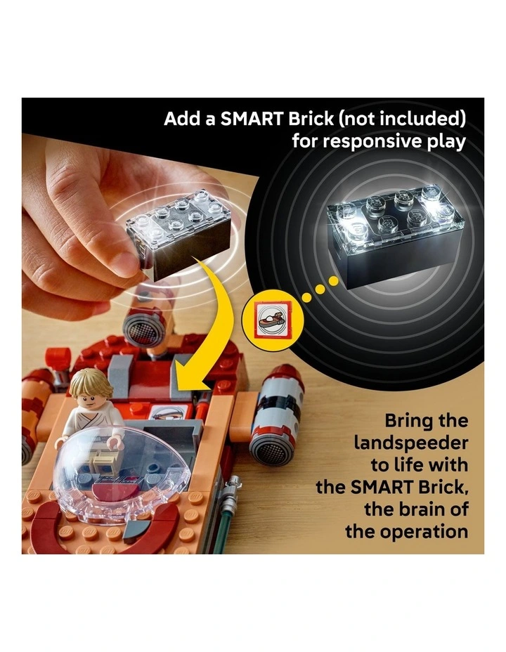 Star Wars Tm Smart Play Luke's Landspeeder 75420 image 5