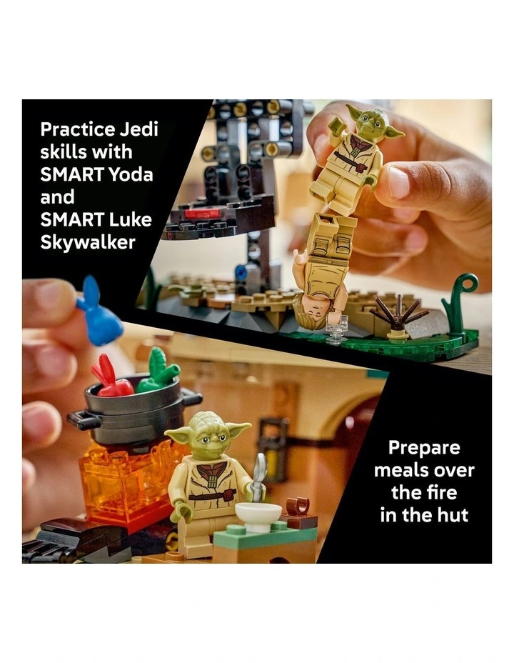 Star Wars Tm Smart Play Yoda's Hut And Jedi Training 75422 image 3