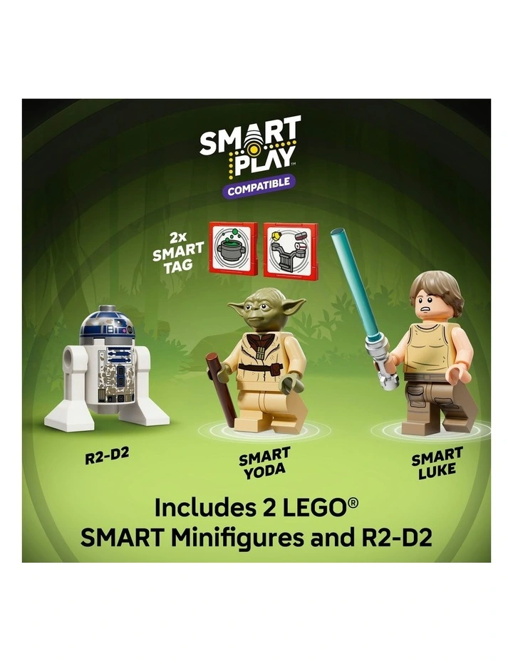 Star Wars Tm Smart Play Yoda's Hut And Jedi Training 75422 image 4