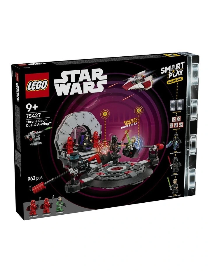 Star Wars TM Smart Play: Throne Room Duel & A-Wing 75427 image 1