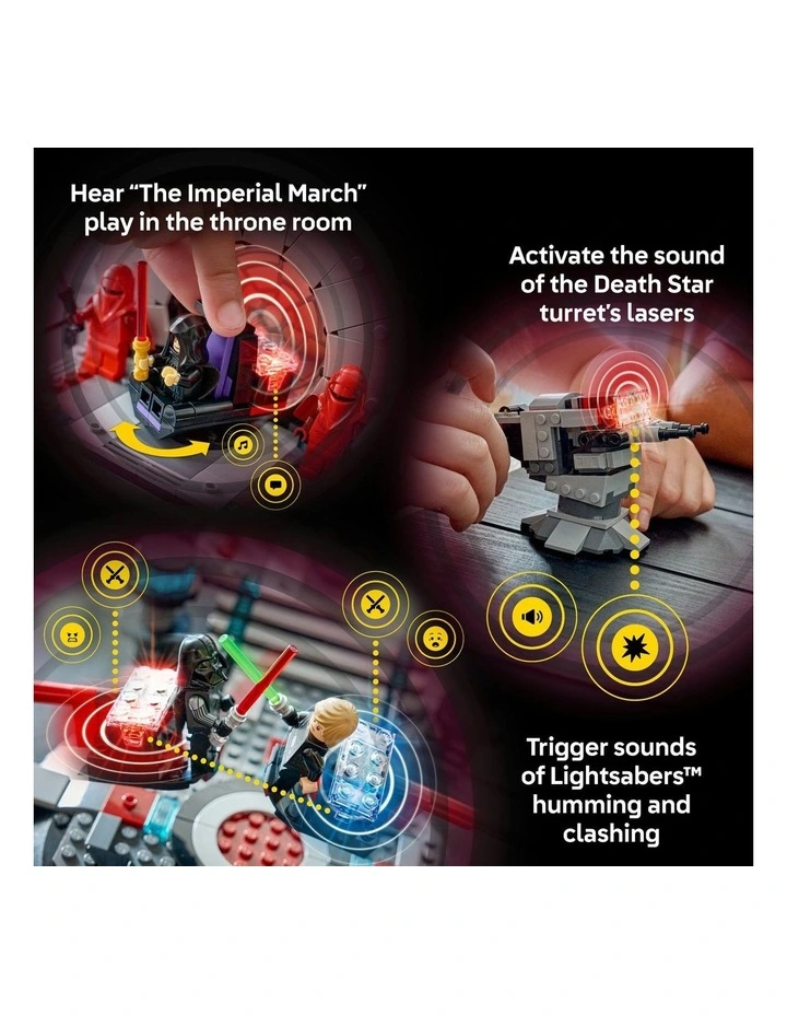 Star Wars TM Smart Play: Throne Room Duel & A-Wing 75427 image 4