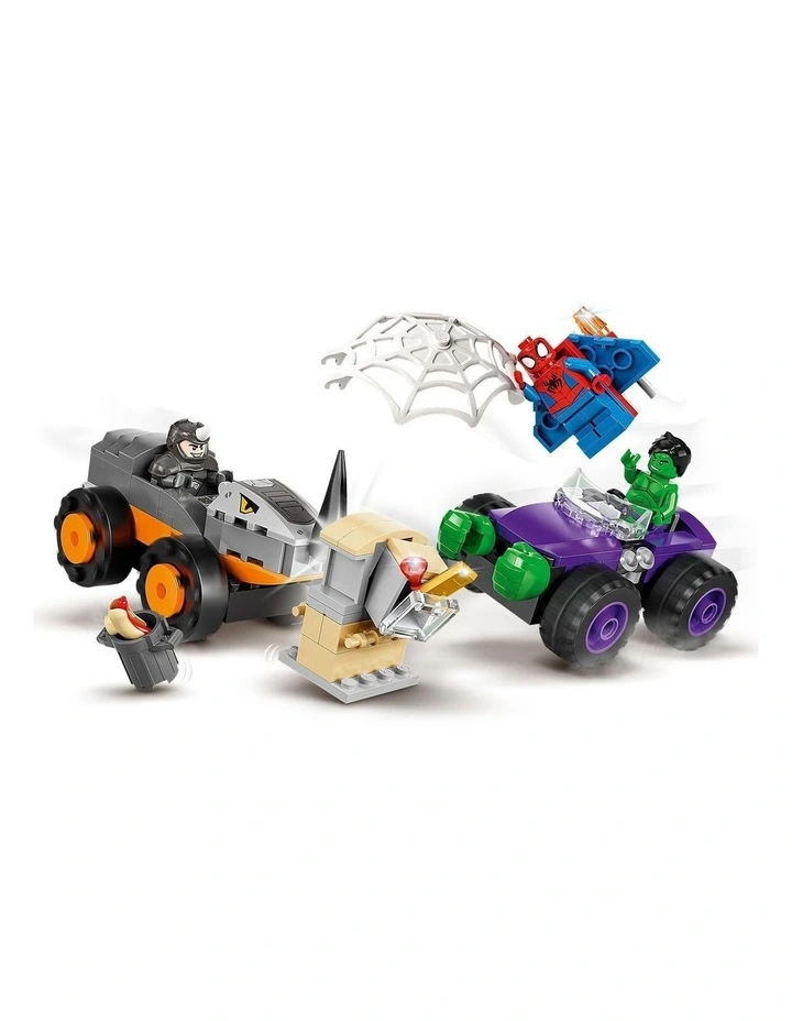 Spidey Hulk vs. Rhino Truck Showdown 10782 image 2