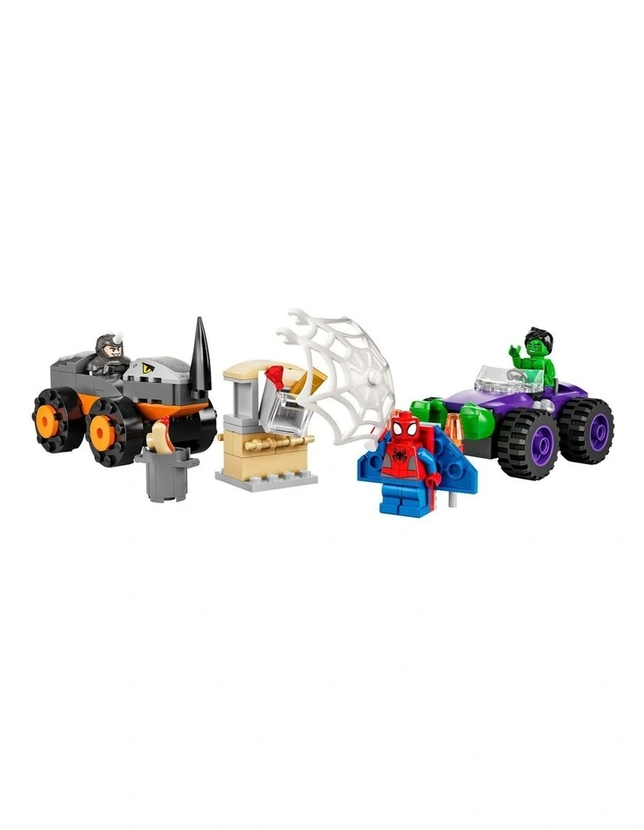Spidey Hulk vs. Rhino Truck Showdown 10782 image 6