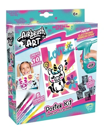 Airbrush Art Mini Posters Kit