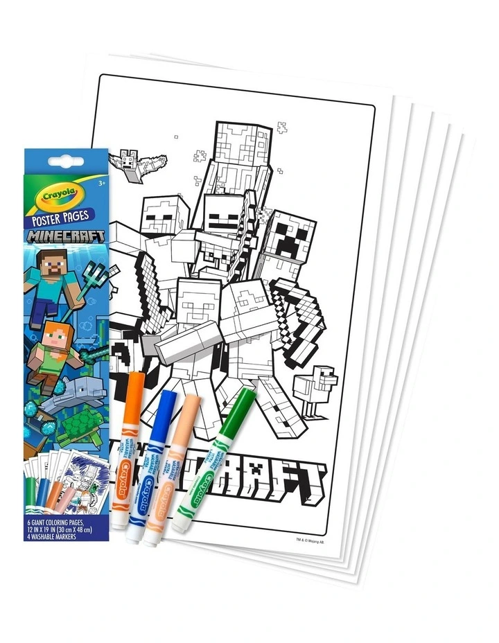 Minecraft Poster Pages image 1