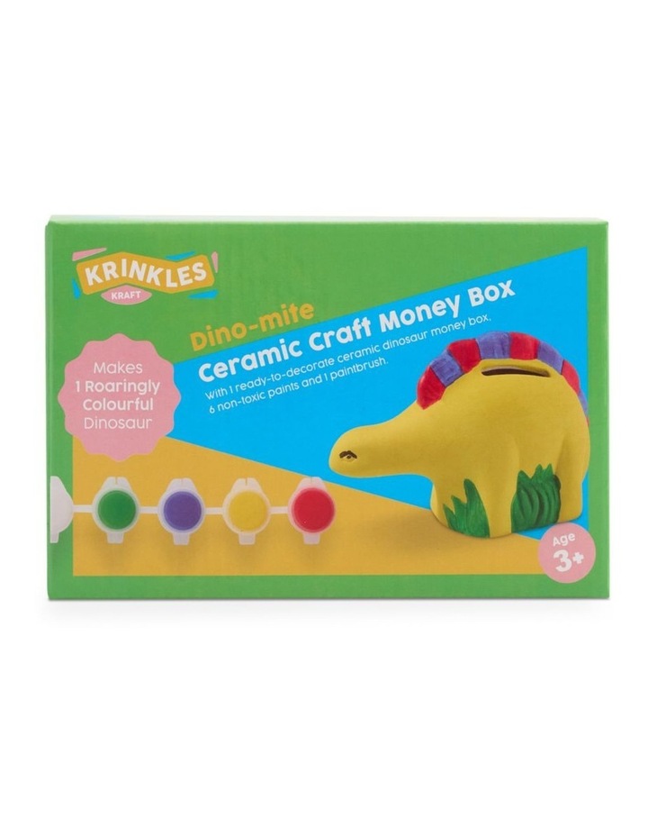 Dino-mite Ceramic Craft Money Box Assorted