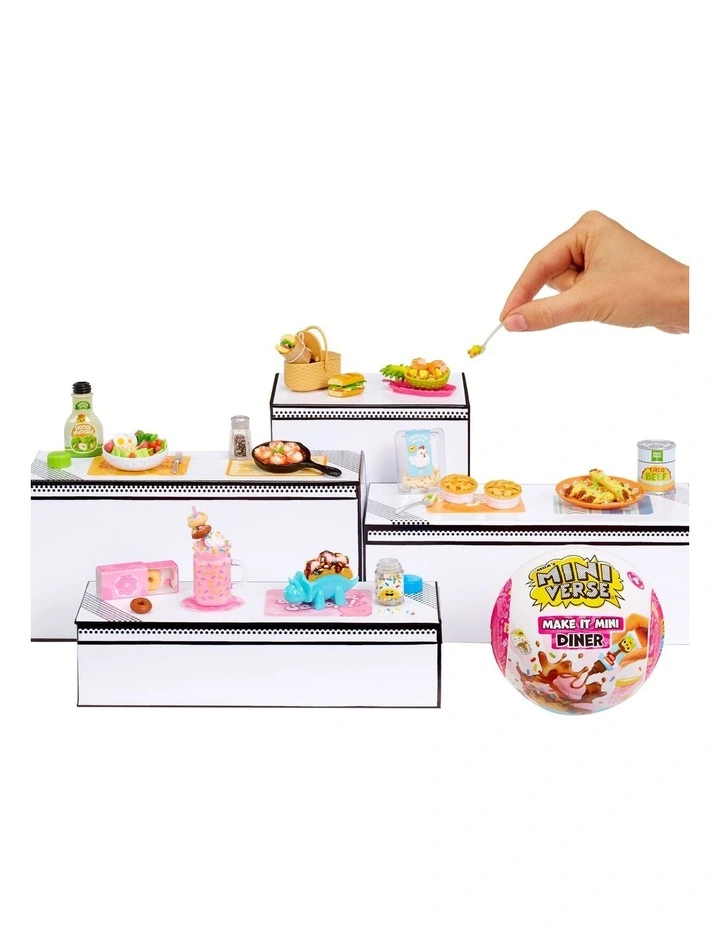 Make It Mini Foods Diner in Pdq Series 4 image 6