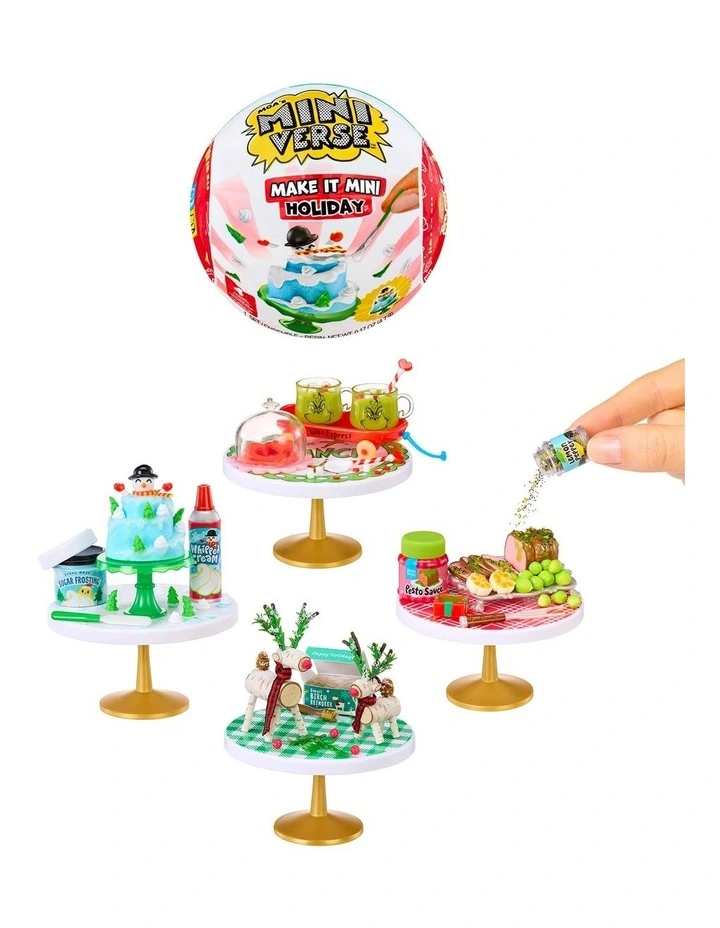 MGA's Miniverse - Make It Mini Holiday Theme in PDQ (Dr. Seuss Grinch) image 6