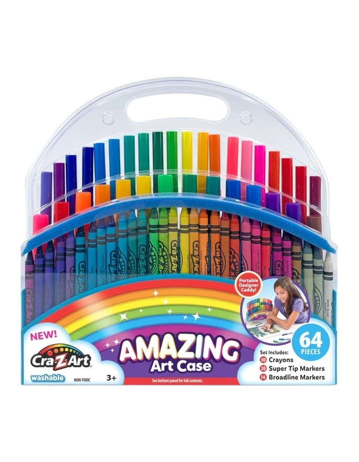 Amazing Art Case 64 Piece image 1