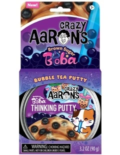 Crazy Aarons Putty 4in Trendsetters Brown Sugar Boba