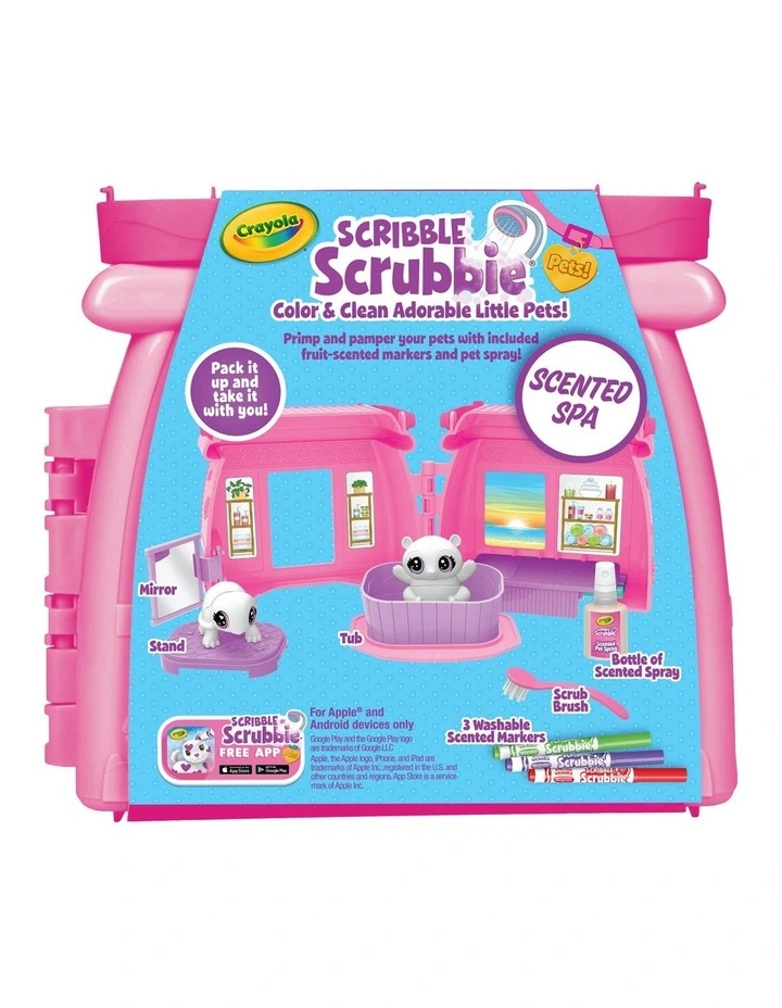 Scribble Scrubbie Scented Spa image 1