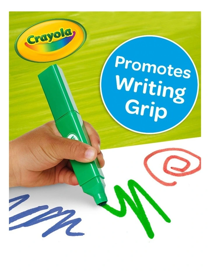 8ct Washable Tripod Grip Markers image 4