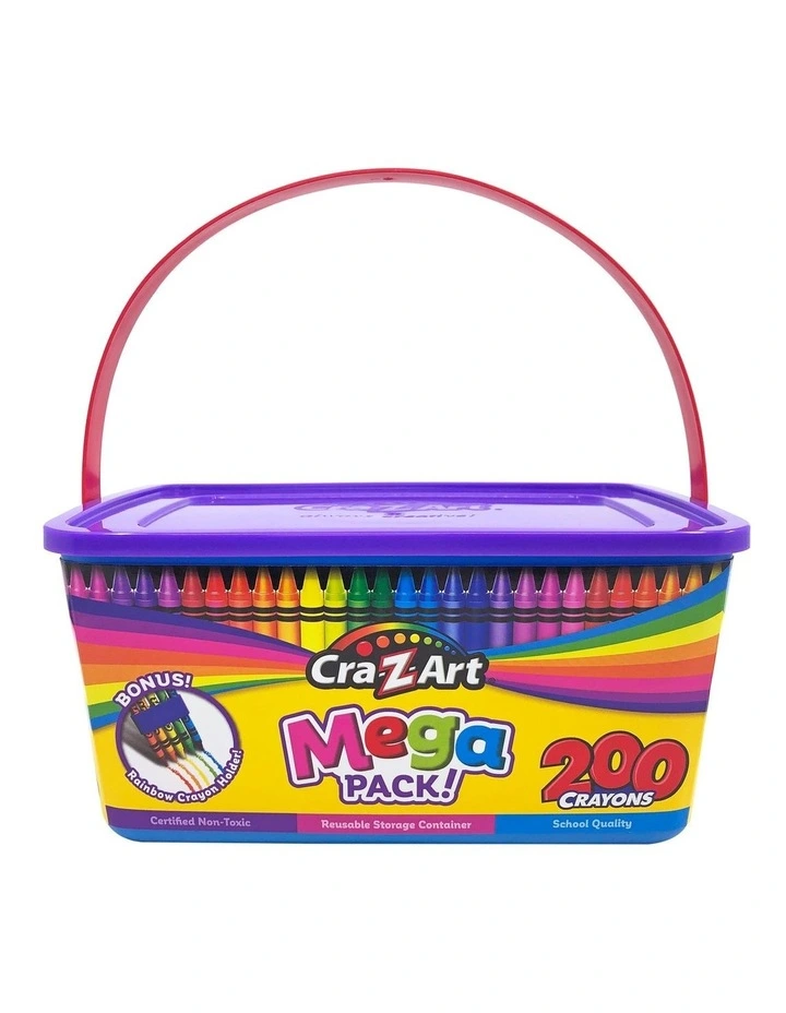 Mega Crayon Pack - 200 Pieces image 1