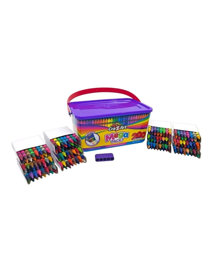 Mega Crayon Pack - 200 Pieces image 2