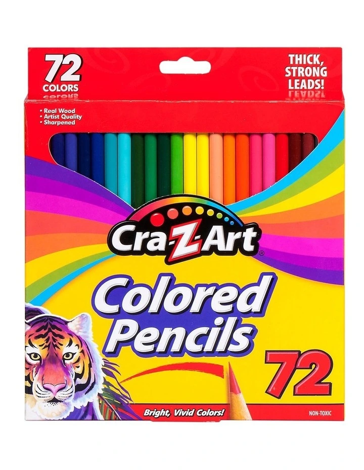 Coloured Pencils 72 Piece image 1