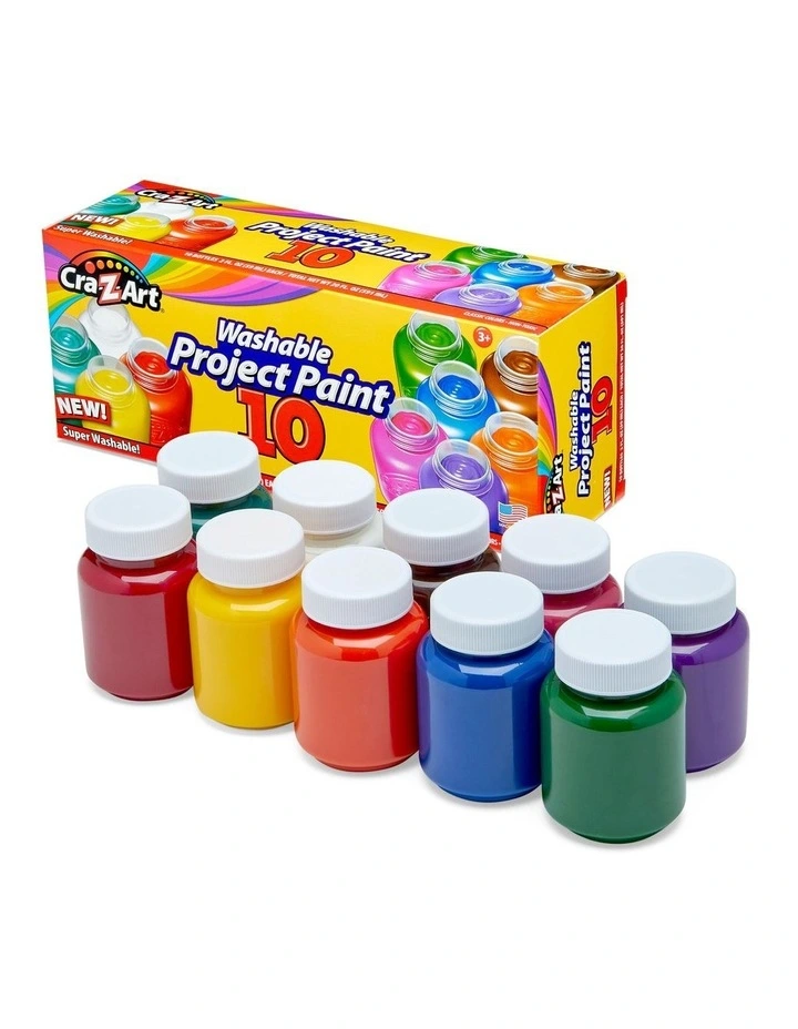 Washable Project Paints 10 Pack image 1