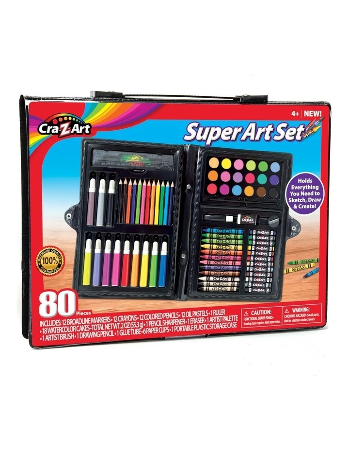 Super Art Set 80 Piece image 1
