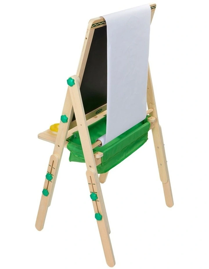 Deluxe Kid's Wooden Dual-Sided Art Easel image 6