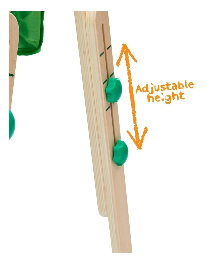 Deluxe Kid's Wooden Dual-Sided Art Easel image 7