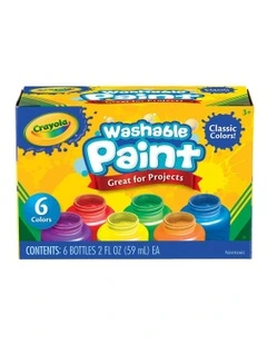 Washable 6ct Paints