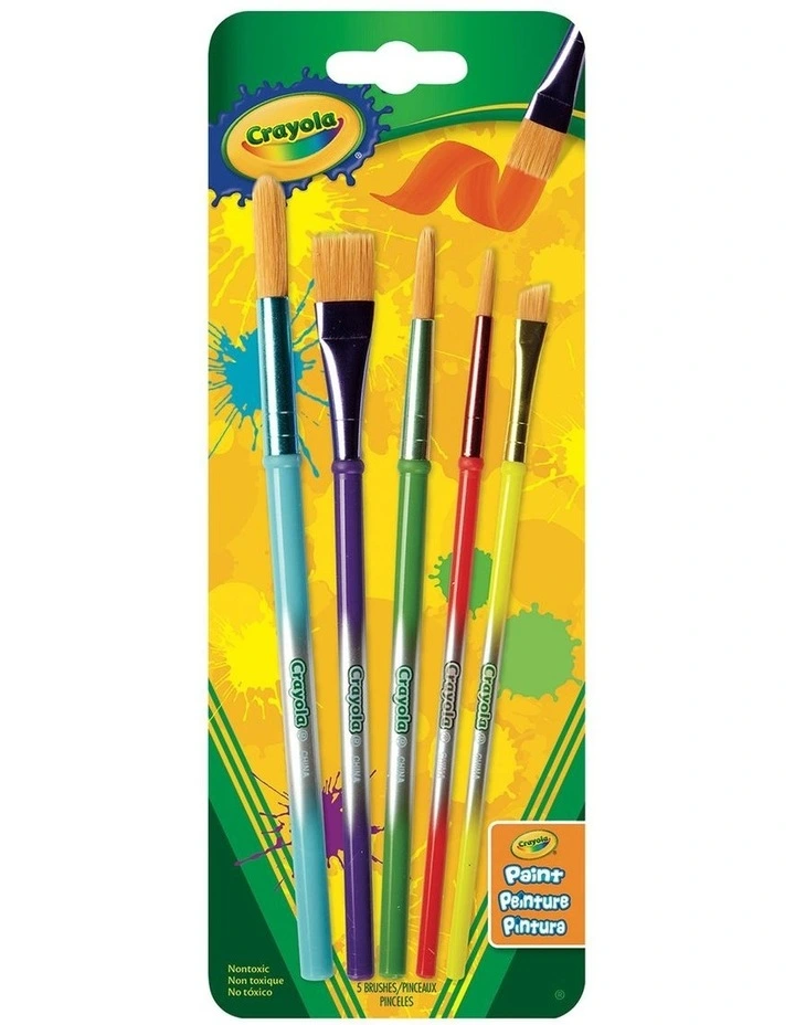 5ct Art And Craft Brushes image 1