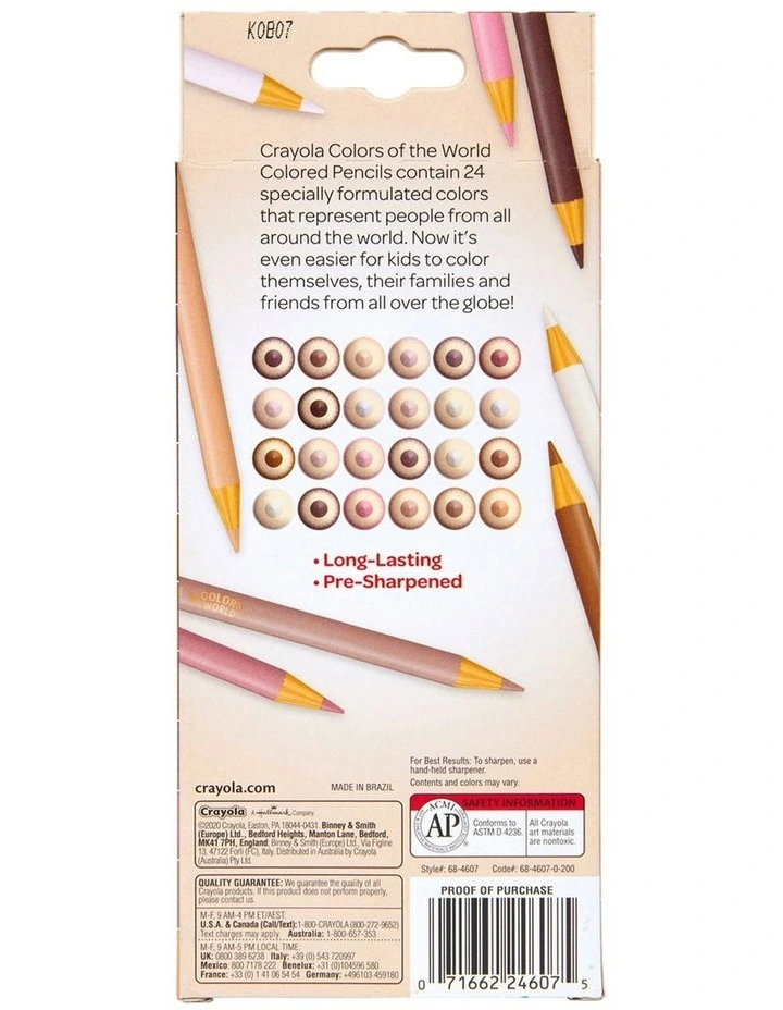 Colors Of The World 24ct Pencils image 2