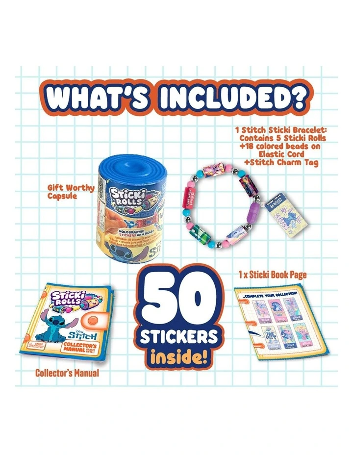 Disney Stitch Sticki Band Capsule image 2