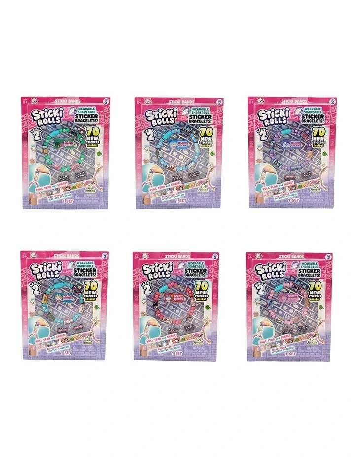 Bands Sticker Bracelets Series 2 image 3