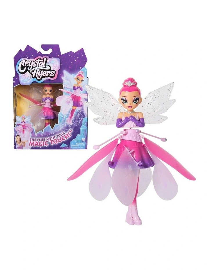 Magical Flying Doll with Crystal Wings Interactive Kids Toys image 1