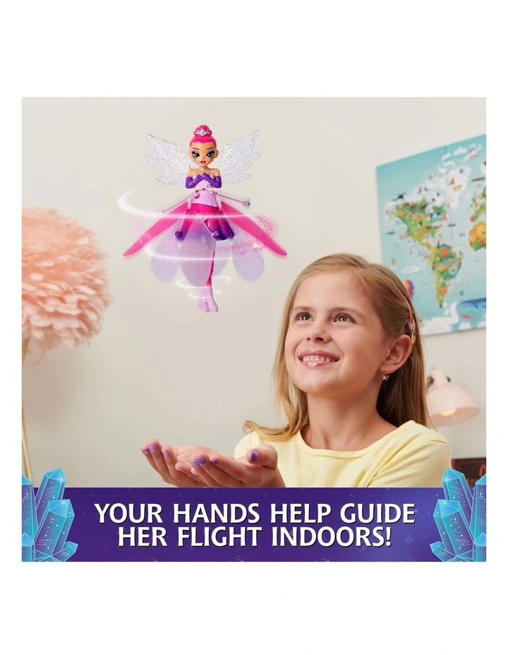 Magical Flying Doll with Crystal Wings Interactive Kids Toys image 2