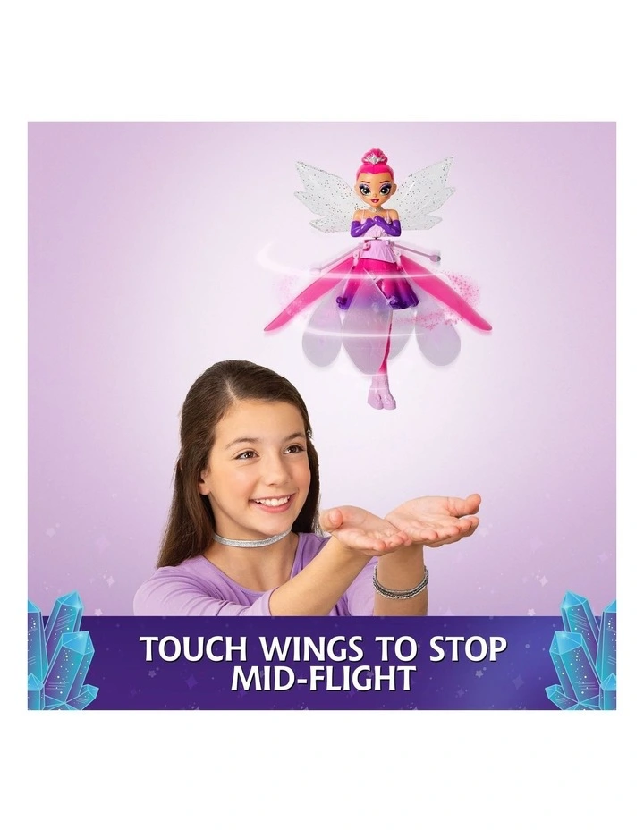 Magical Flying Doll with Crystal Wings Interactive Kids Toys image 4