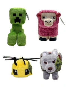 14 Plush Toys Assortment