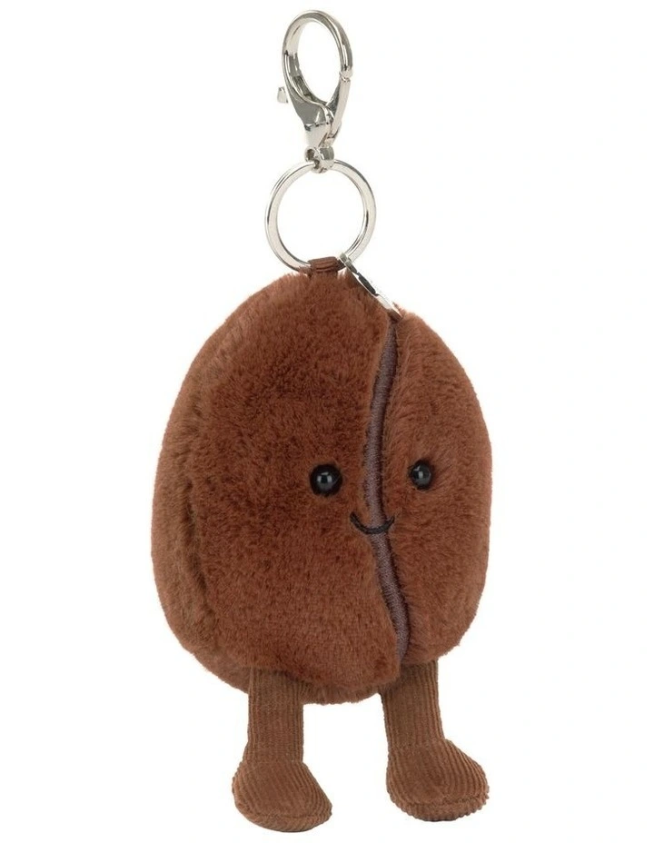 Amuseables Coffee Bean Bag Charm in Brown image 1