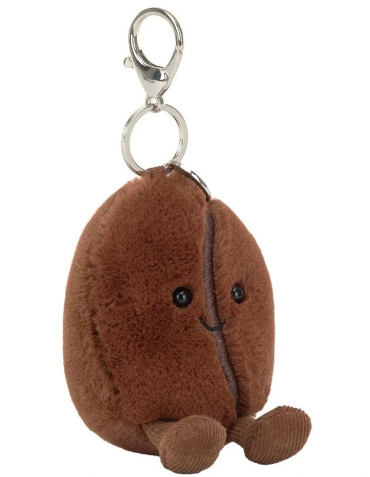 Amuseables Coffee Bean Bag Charm in Brown image 2