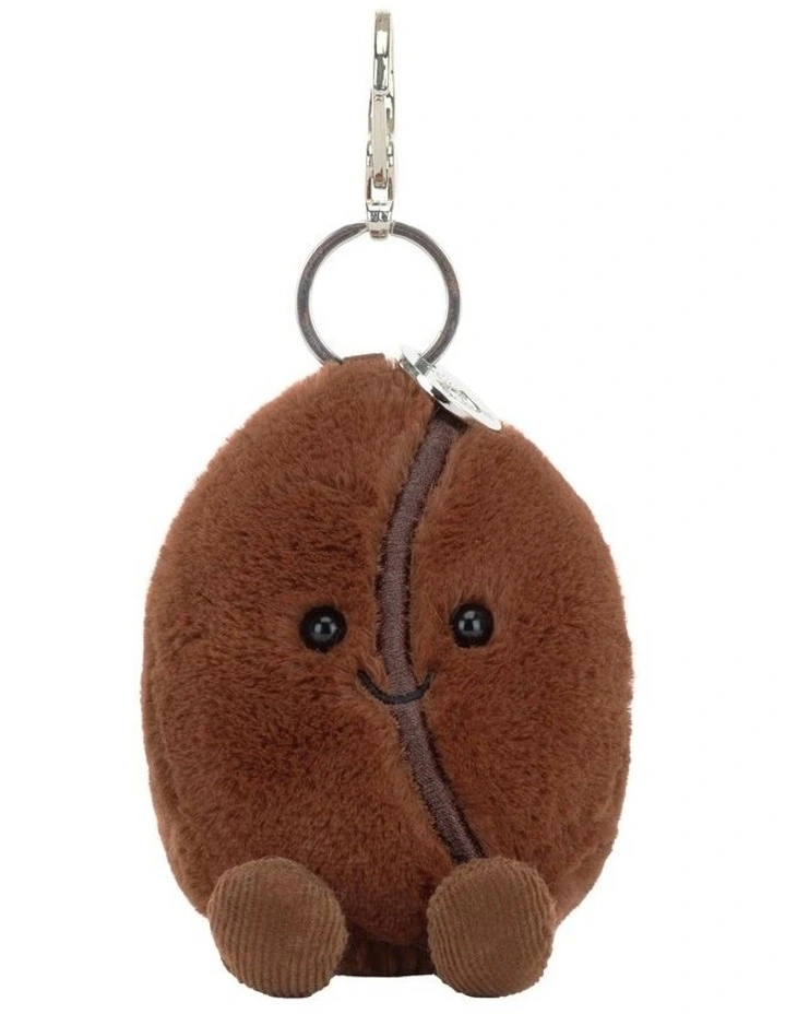 Amuseables Coffee Bean Bag Charm in Brown image 3