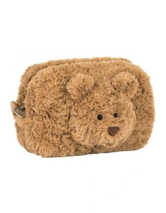 Bartholomew Bear Pouch in Brown