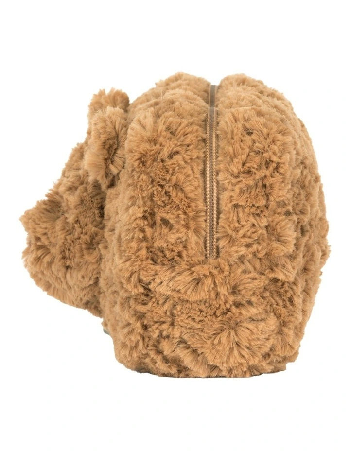 Bartholomew Bear Pouch in Brown image 4