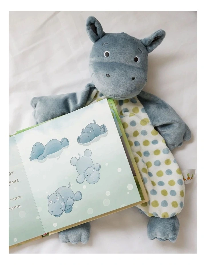 Jungle Friends Henny The Hippo Flopsie Lovey image 3
