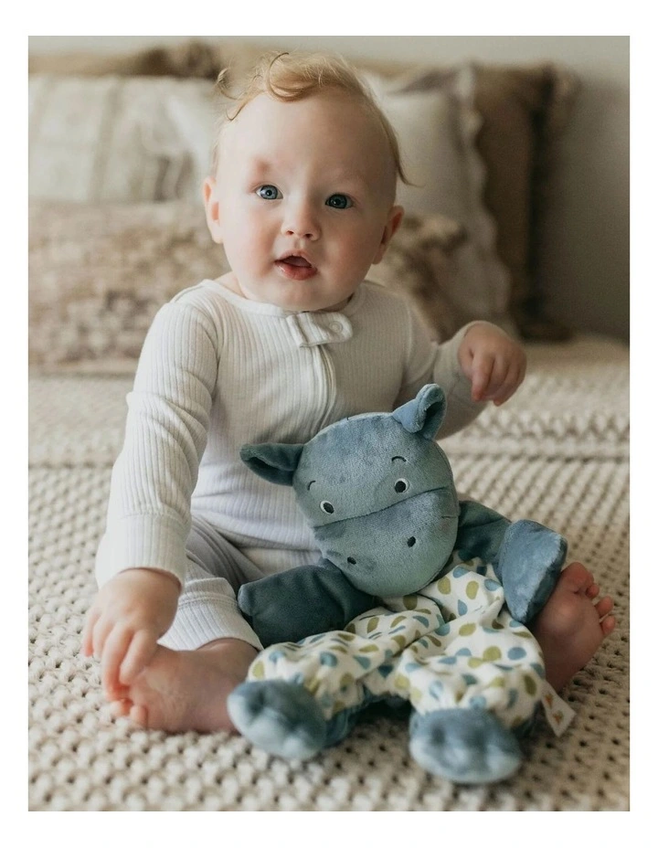 Jungle Friends Henny The Hippo Flopsie Lovey image 4