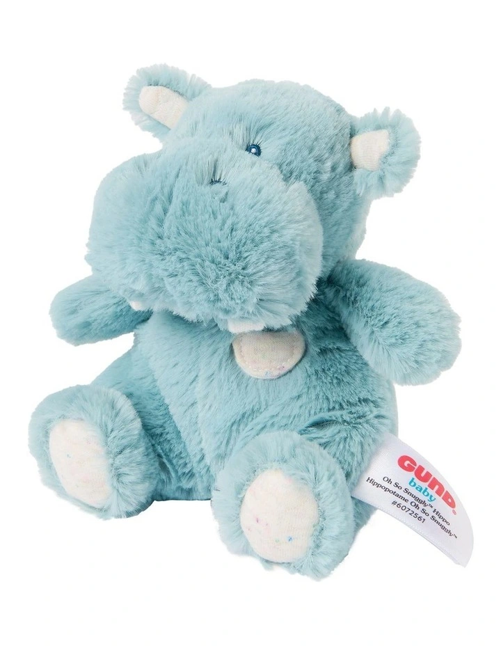 Oh So Snuggly Littles Hippo image 2