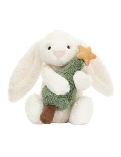 Bashful Bunny With Christmas Tree