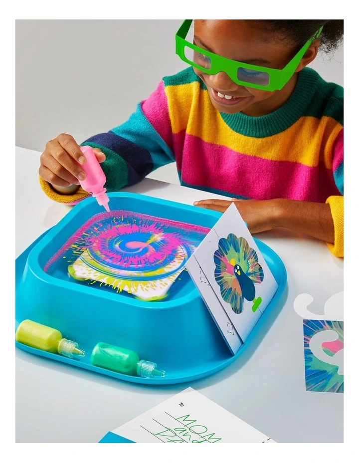 3D Neon Spin Motorized Art Station image 3
